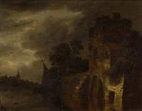 A Tower beside a River