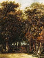 Landscape with Hunter