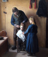 At the Haircutter's