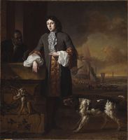 Portrait of a Man with a Black Servant