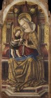 Madonna and Child Enthroned