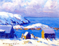 Monhegan in Winter