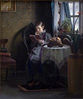 Anna Ancher Reading