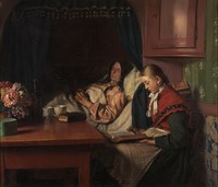 By Grandmother's Sickbed