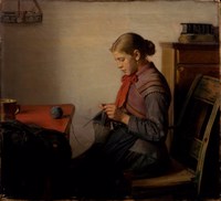 Skagen Girl, Maren Sofie, Knitting