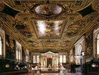 Scuola Grande di San Rocco: Sala Superiore with ceiling
