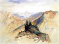 The Yellowstone Range, near Fort Ellis