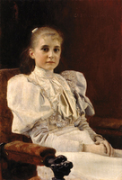 Young Girl Seated