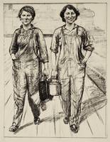 Women's Work: On the Railway - Engine and Carriage Cleaners