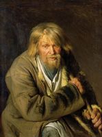 Old Man with a Crutch