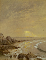 Breaking Sun, Rhode Island Coast