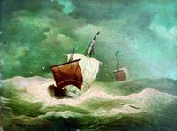 Ships on Stormy Sea