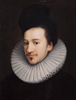 Portrait of Francois de Valois, Duke of Anjou.