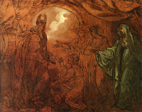 Kneeling before the King