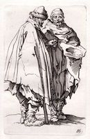 "Beggars Chatting"
