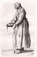 “ Beggar Holding a Pan ”