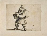Les Gobbi, suite appelée aussi Les Bossus, Les Pygmées, Les Nains Grotesques ~ The Bagpipe Player