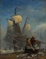 Fisher Couple on the Beach