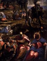 The Jews in the Desert (detail)