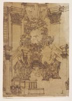 Interior of a Church, "Descent of the Holy Ghost"