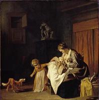 Mother with Two Children