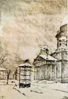 St Isaac's in a Blizzard