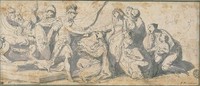Coriolanus Implored by his Mother not to Attack Rome