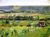 Farm Fields, Giverny