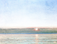 Sunset in Fog