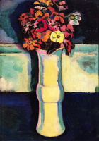Dahlias and Asters