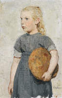 Girls with Bread Loaf