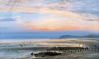 Coastal Scene with Shrimpers