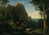 Valley by Amalfi and Salerno Bay
