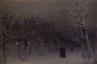 Boulevard in Winter