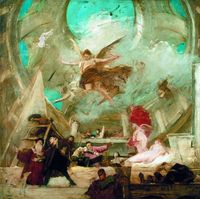 Apotheosis of Rennaisance - Color Sketch
