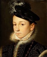 Portrait of King Charles IX of France