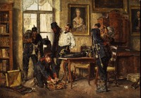 Soldiers at Depature from a Private Accommodation