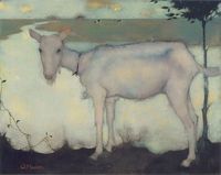 An Old Goat by the Lake