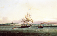Arriving in Port