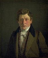 Portrait of the Artist's Cousin and Brother-in-Law, the Grocer Christian Petersen