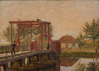 The Northern Drawbridge to the Citadel in Copenhagen