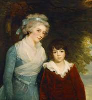 The Marquise de Sivrac de Rieux and Her Son, Charles